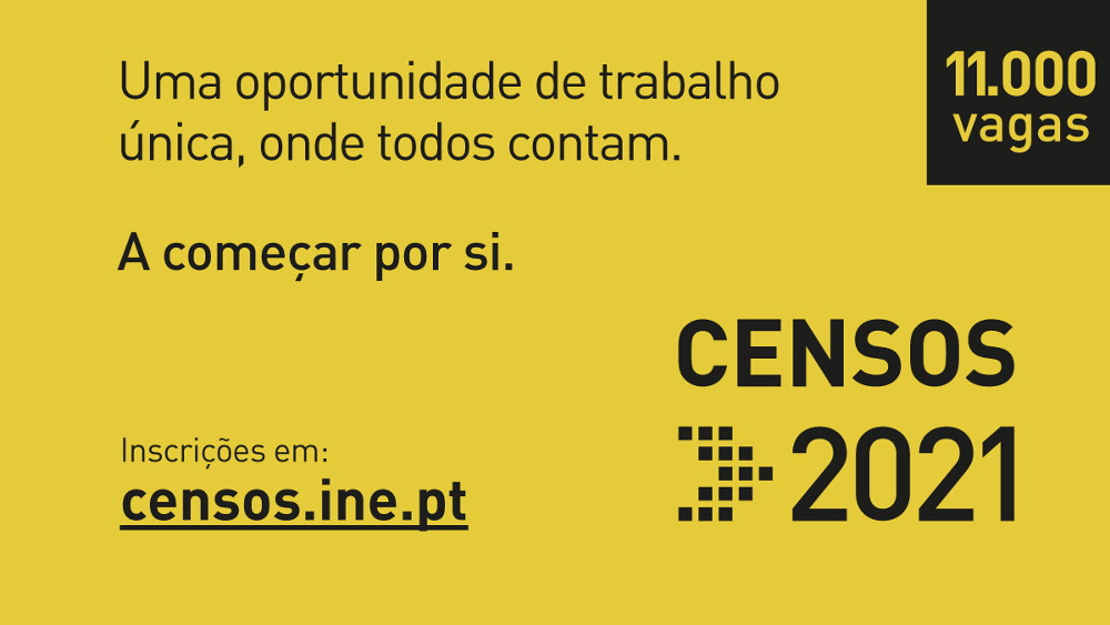 INE recruta recenseadores para Censos 2021