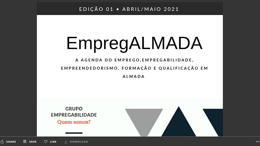Primeira edição da agenda «EmpregALMADA»