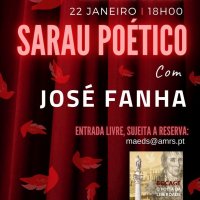 Cartaz - Sarau Poético com José Fanha