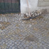 Formação prática de reparação de calçadas